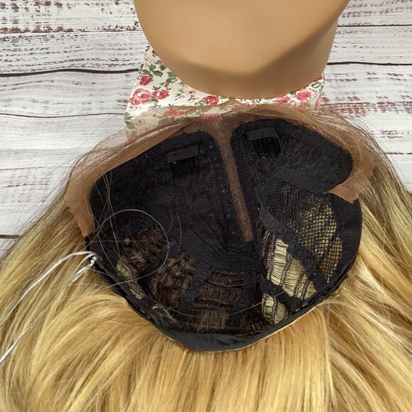 Judy #TT4/Blonde Extra Long Stright Lace Front Part Wig New Heat Safe Synthetic - Picture 6 of 7